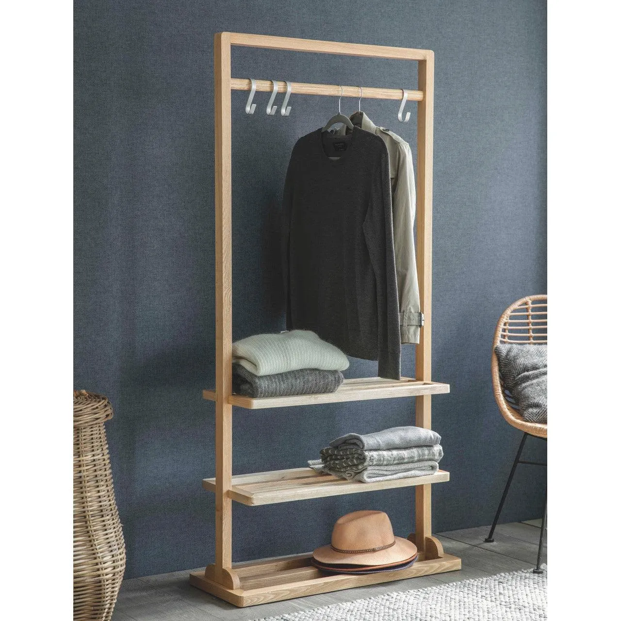 Boscombe Clothes Rail - Ash